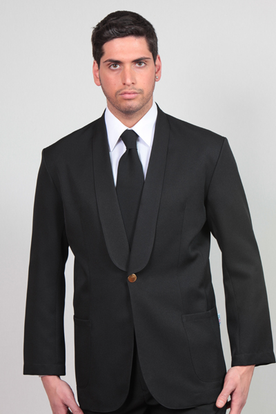 Giacca modello sciallato uomo. Personalizzabile con il tuo logo