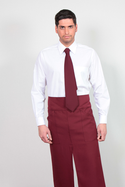 Grembiule bistrot unisex. Personalizzabile con il tuo logo