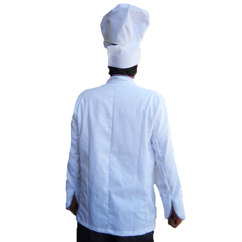 Veste de chef modèle Italie. Personnalisable avec votre logo