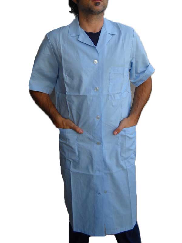 Camice mezza manica celeste / azzurro. Personalizzabile con il tuo logo
