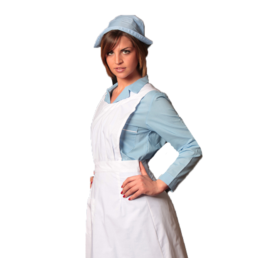 Tablier d\'infirmière Crocéroxine. Personnalisable avec votre logo