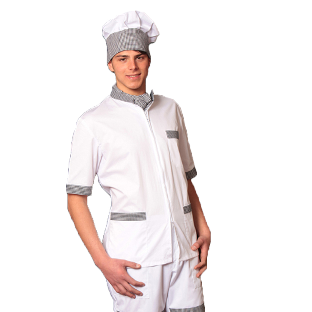 Set cuoco realizzato con materiali resistenti e confortevoli. Personalizzabile con il tuo logo