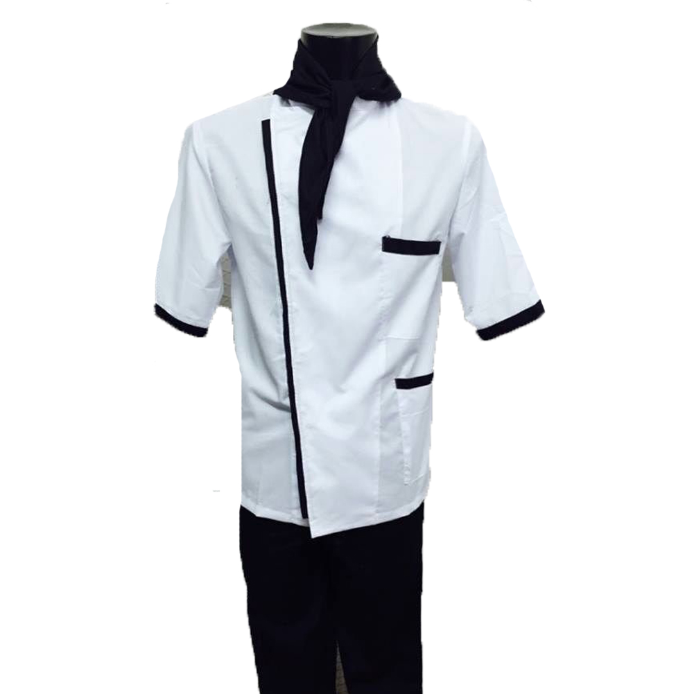 Uniforme de chef pour la cuisine japonaise complète pour les sushis. Personnalisable avec votre logo