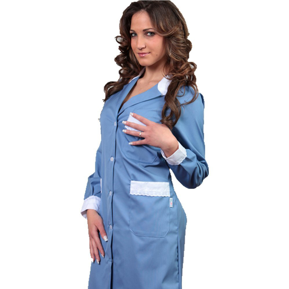 Camice da donna con rifiniture in merletto. Personalizzabile con il tuo logo
