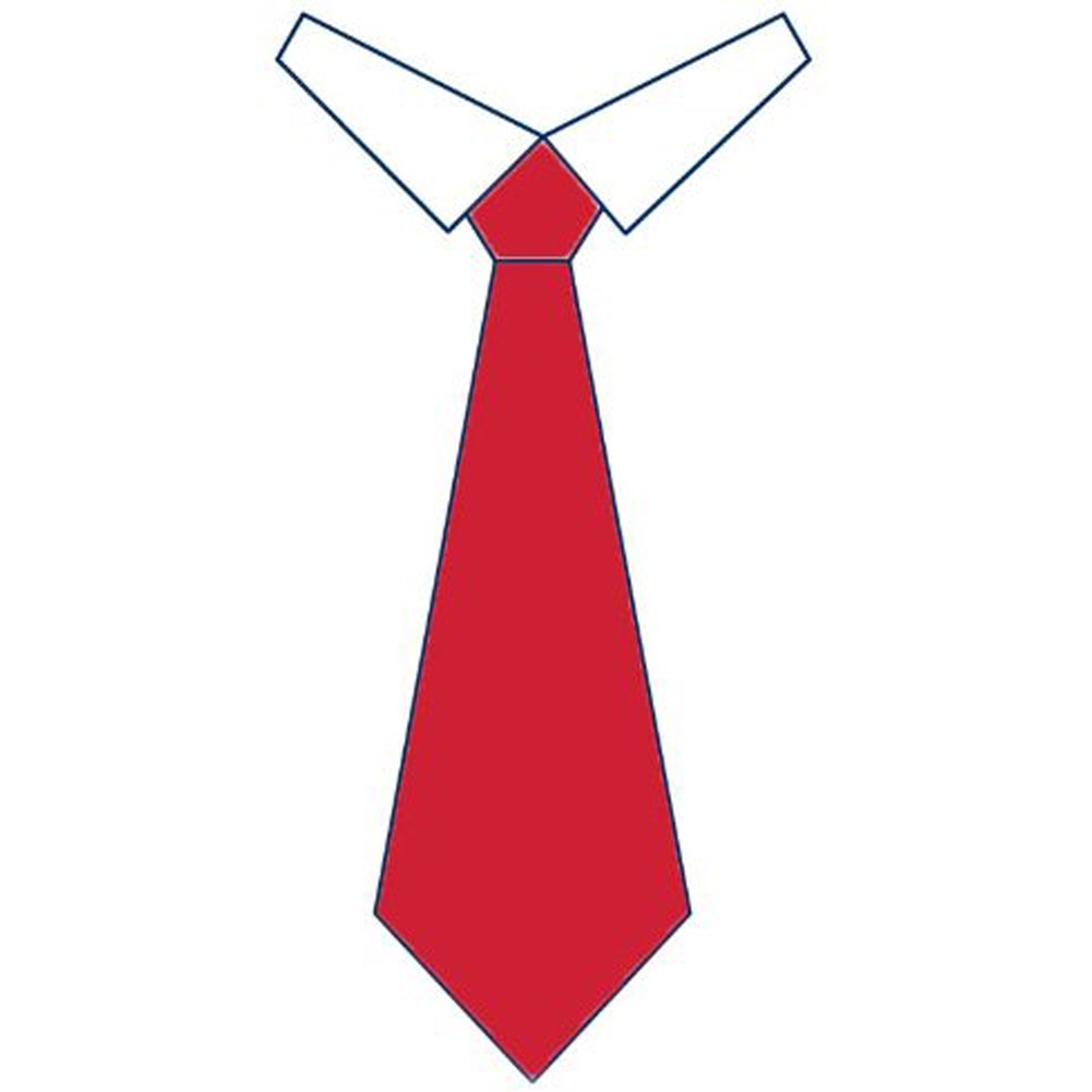 Cravatta da lavoro in vari colori. Personalizzabile con il tuo logo