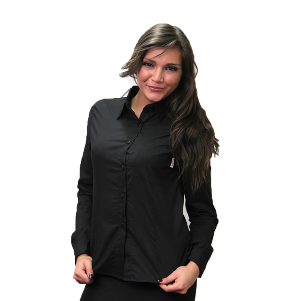 Camicia da donna in cotone. Personalizzabile con il tuo logo