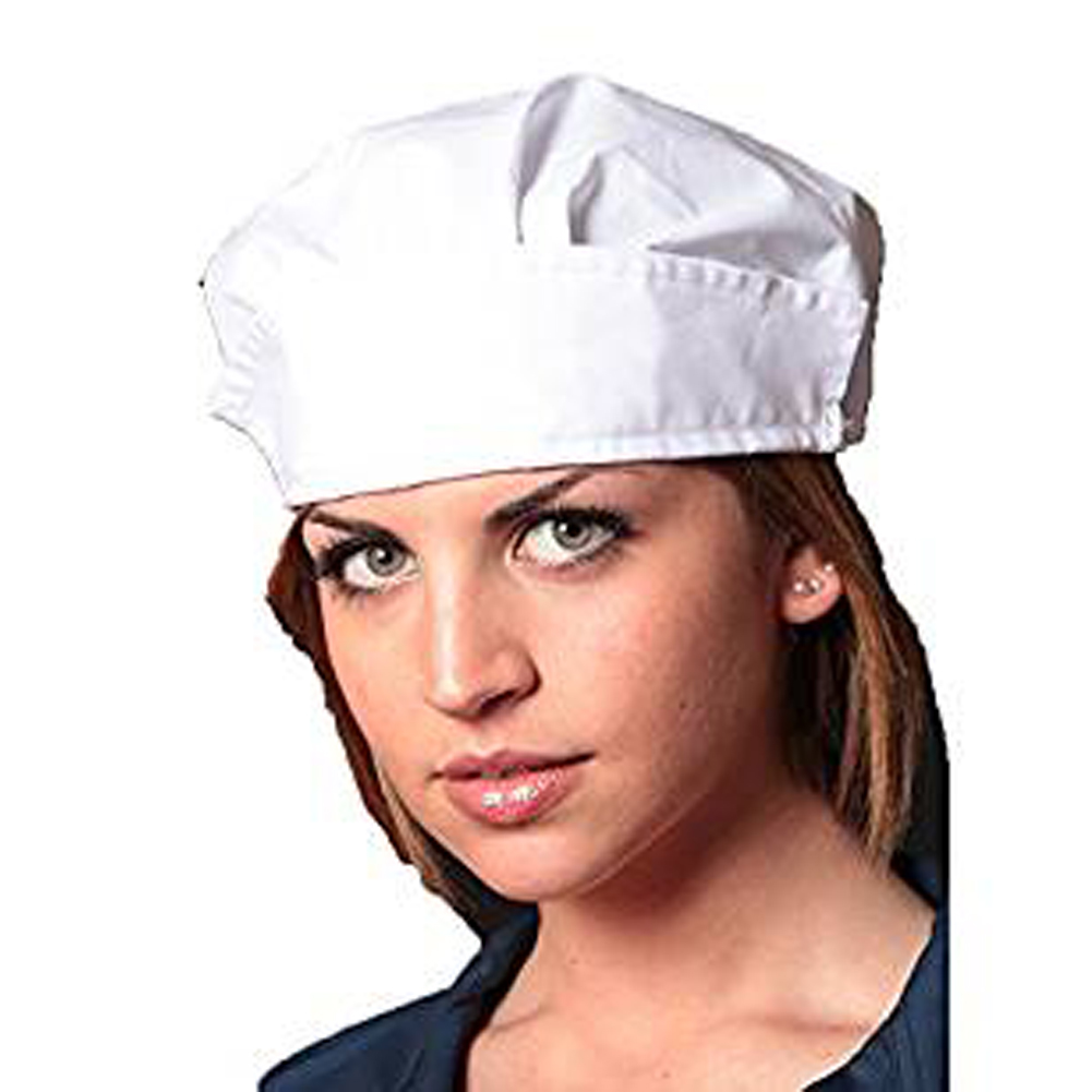 Cuffia/cappello da chef. Personalizzabile con il tuo logo
