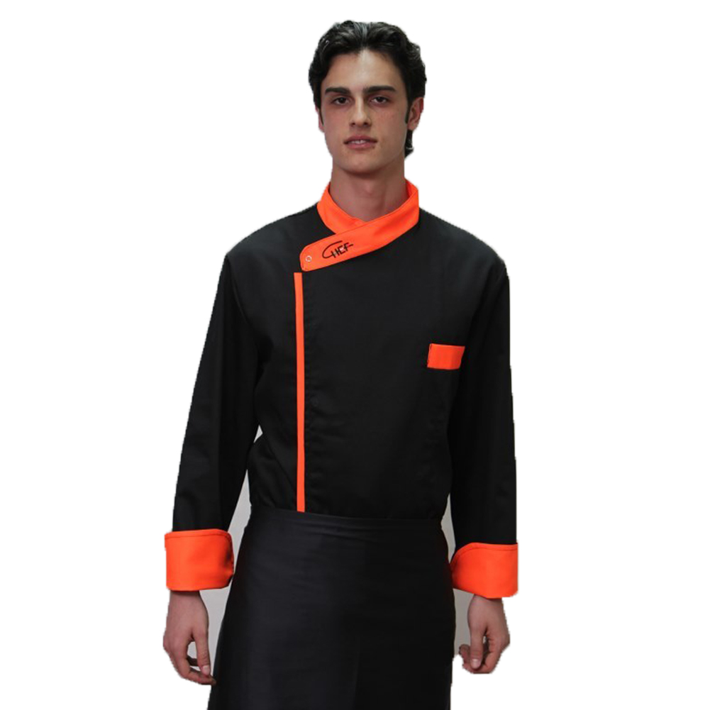 Giacca casacca da cuoco in cotone. Personalizzabile con il tuo logo