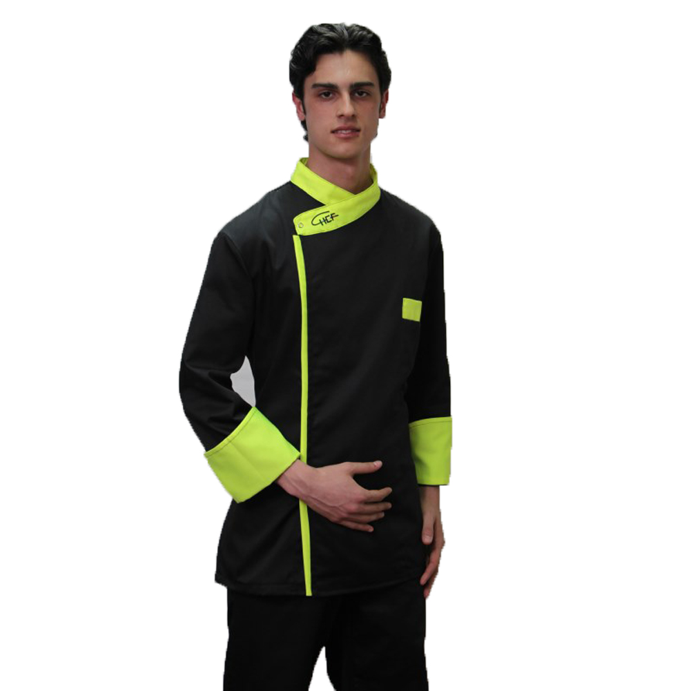 Giacca casacca da cuoco in cotone. Personalizzabile con il tuo logo