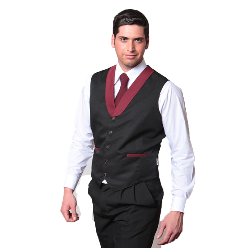 Gilet sciallato da lavoro uomo. Personalizzabile con il tuo logo