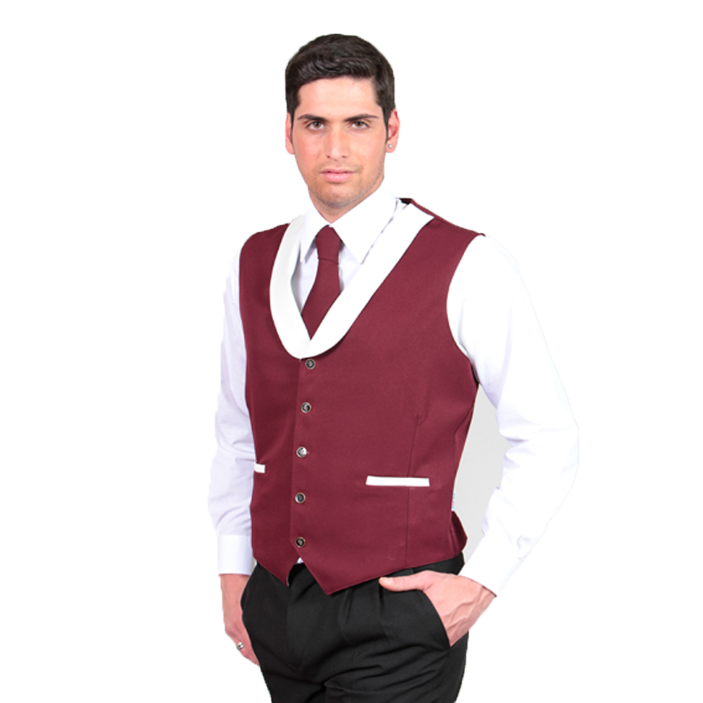 Gilet sciallato da lavoro uomo. Personalizzabile con il tuo logo