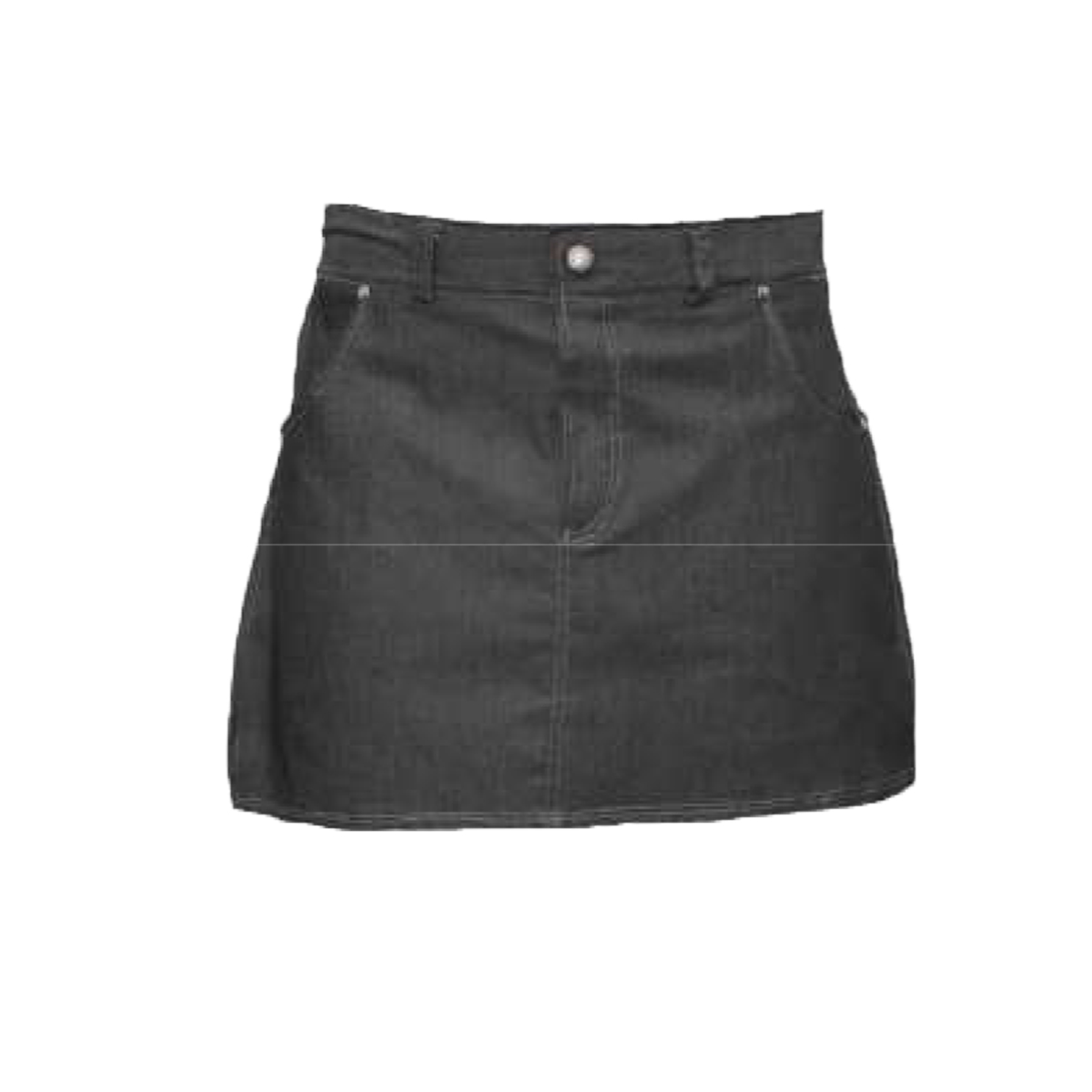 Grembiule da lavoro in jeans corto per barman. Personalizzabile con il tuo logo