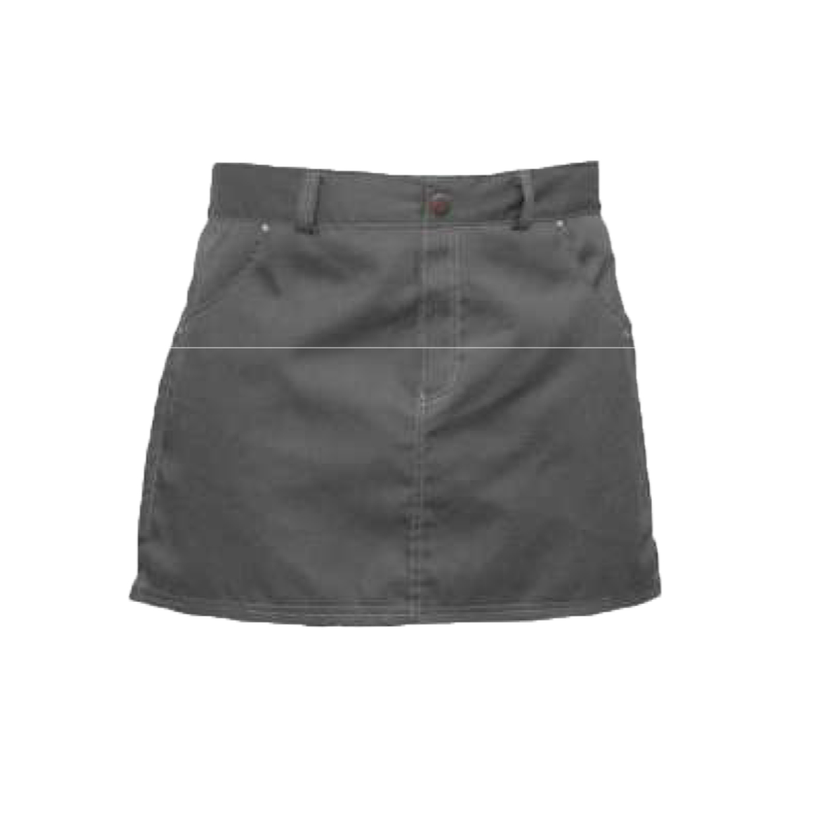 Grembiule da lavoro in jeans corto per barman. Personalizzabile con il tuo logo
