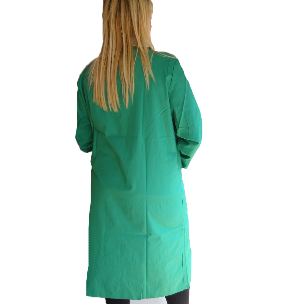 Camice da donna verde. Personalizzabile con il tuo logo