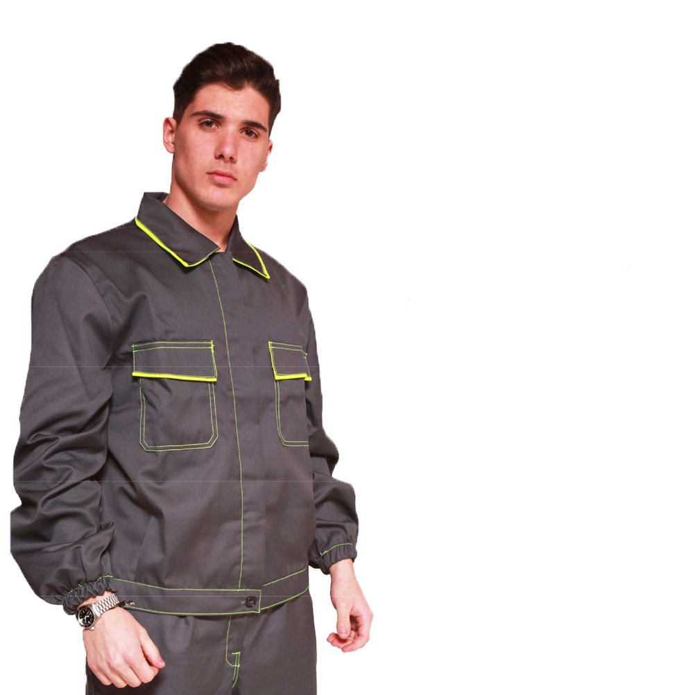 Giubbino multitasche per operaio. Personalizzabile con il tuo logo