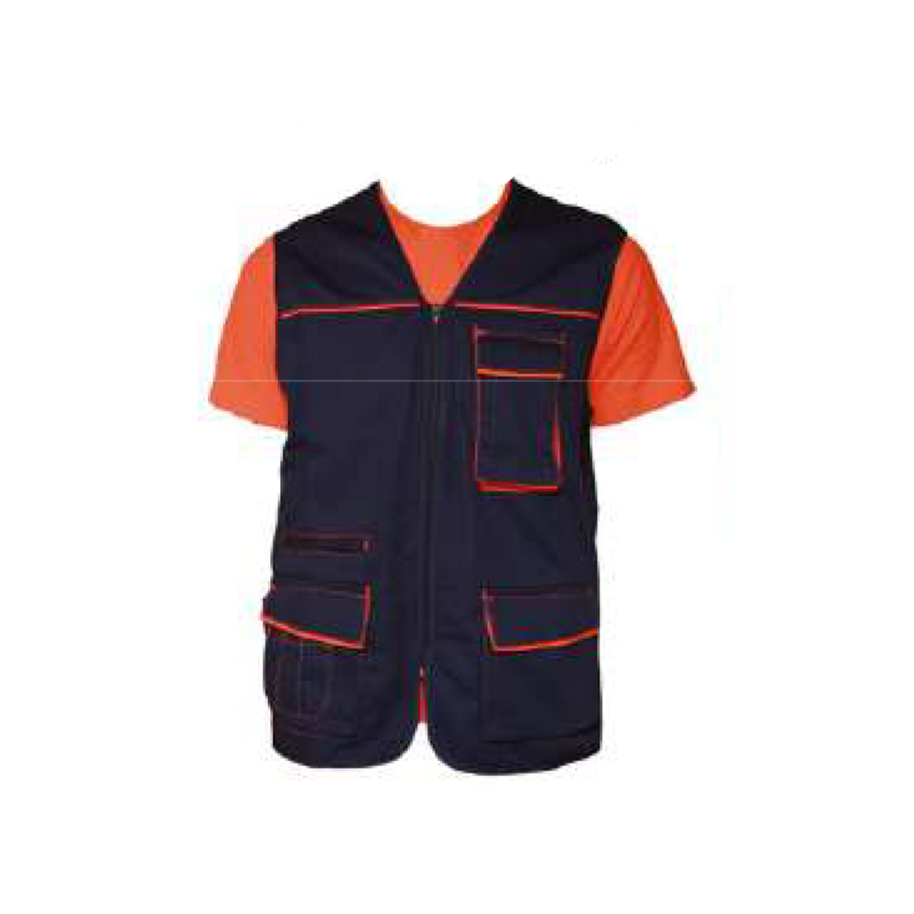 Gilet smanicato multitasche da uomo. Personalizzabile con il tuo logo