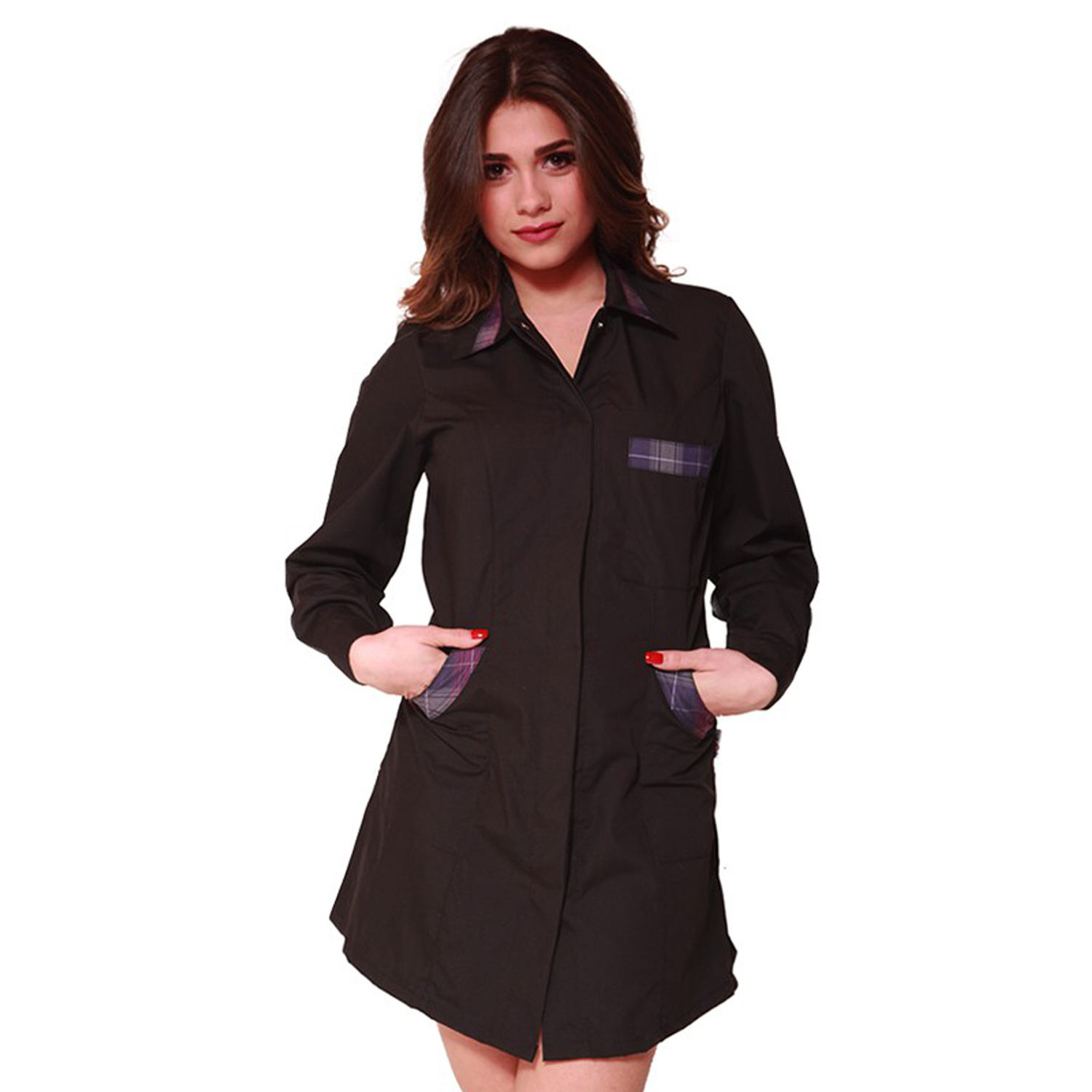 Camice da donna a manica lunga. Personalizzabile con il tuo logo
