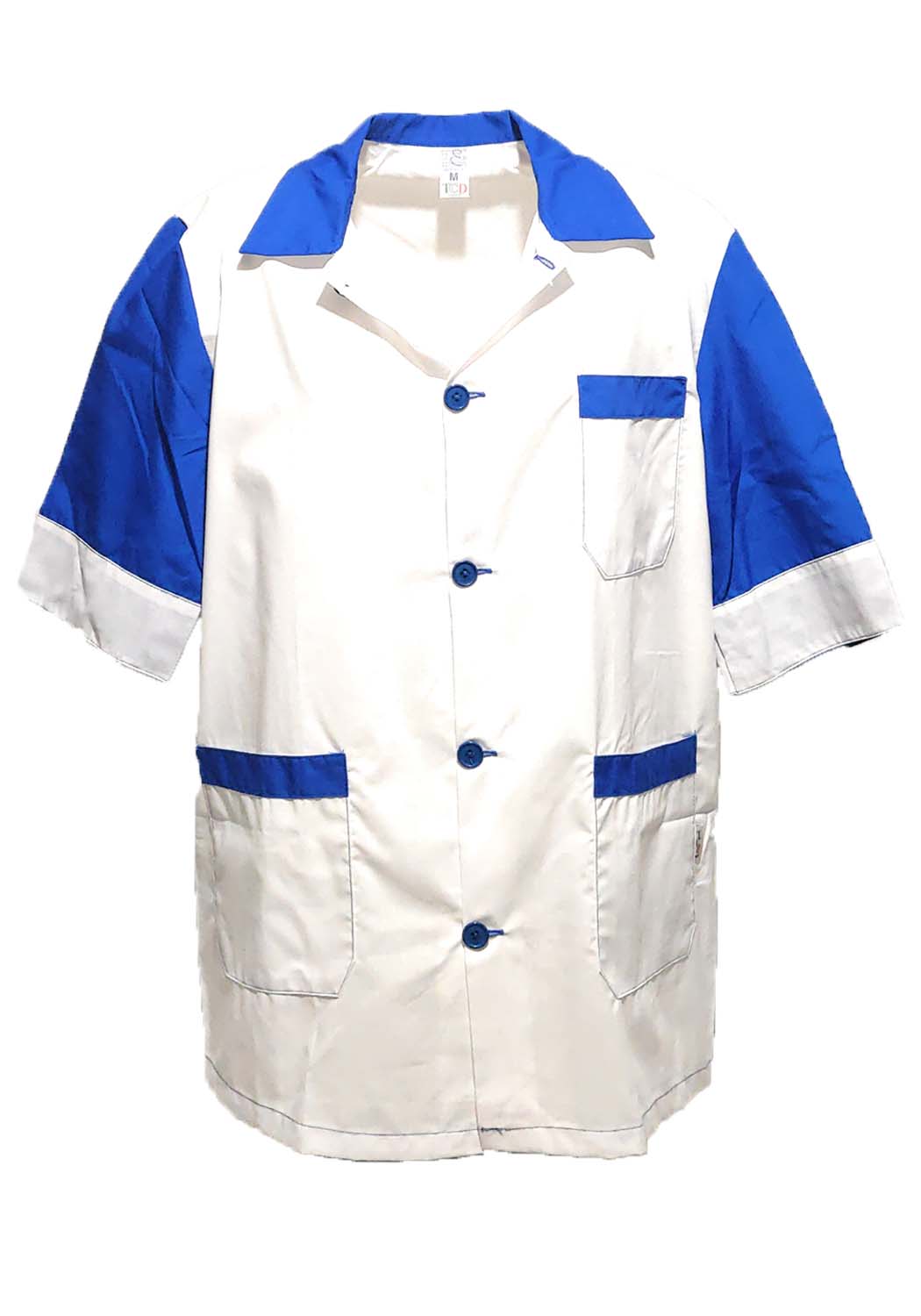 Camice da uomo estivo Blu. Personalizzabile con il tuo logo