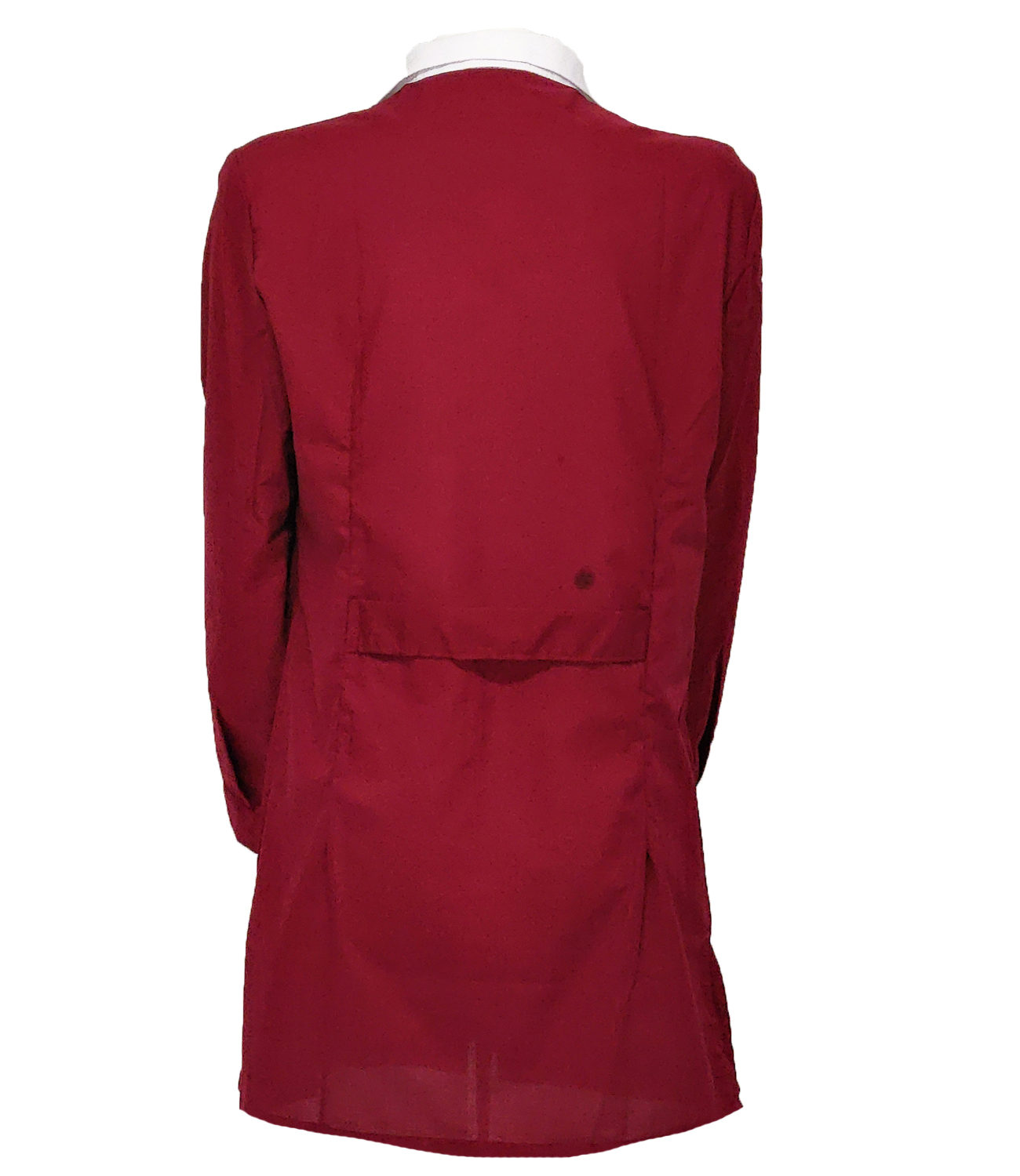 Camice da donna rosso per albergo. Personalizzabile con il tuo logo