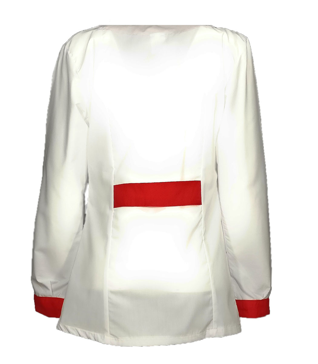 Camice da donna con petto colorato. Personalizzabile con il tuo logo