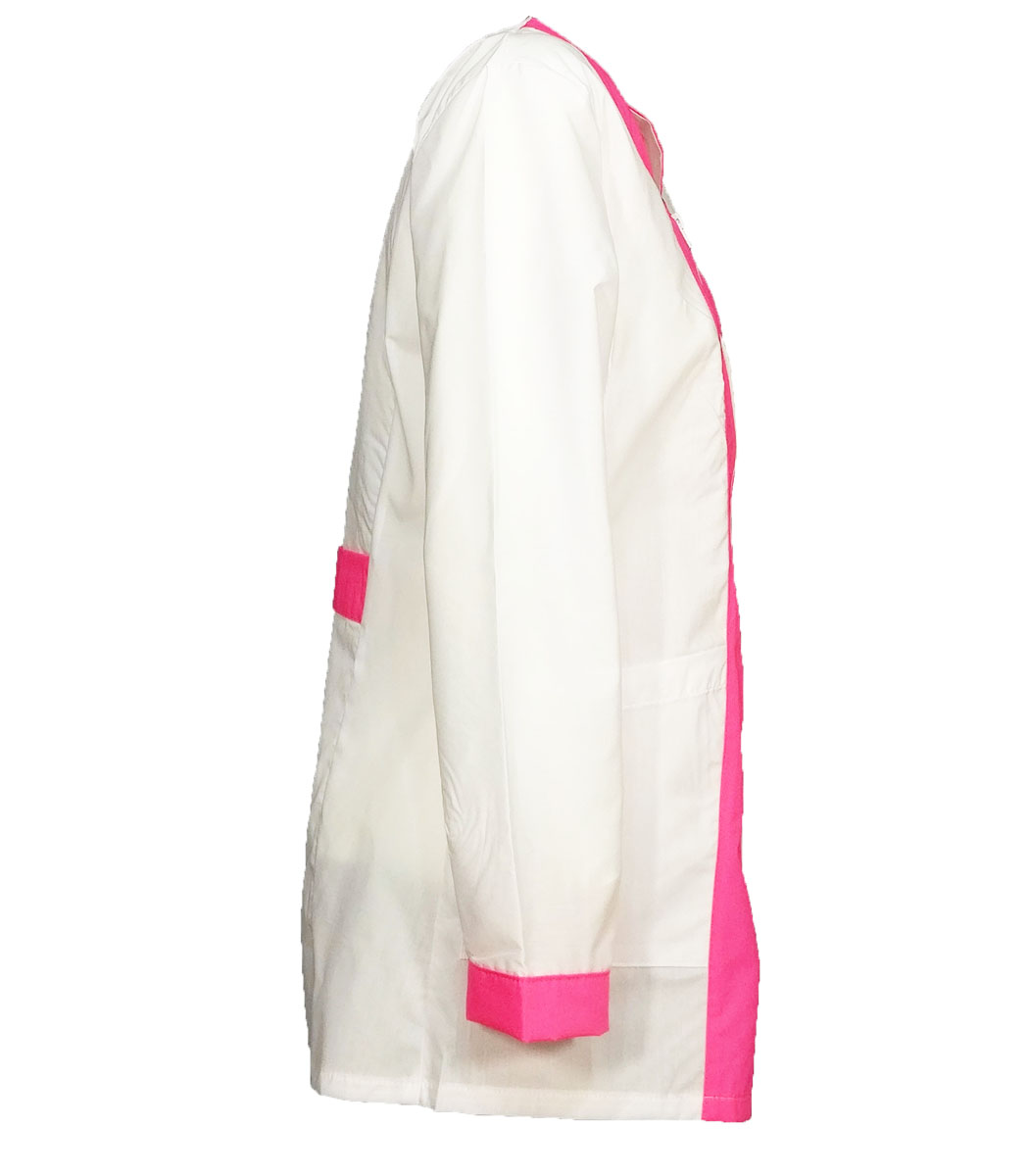 Camice da donna con petto colorato. Personalizzabile con il tuo logo