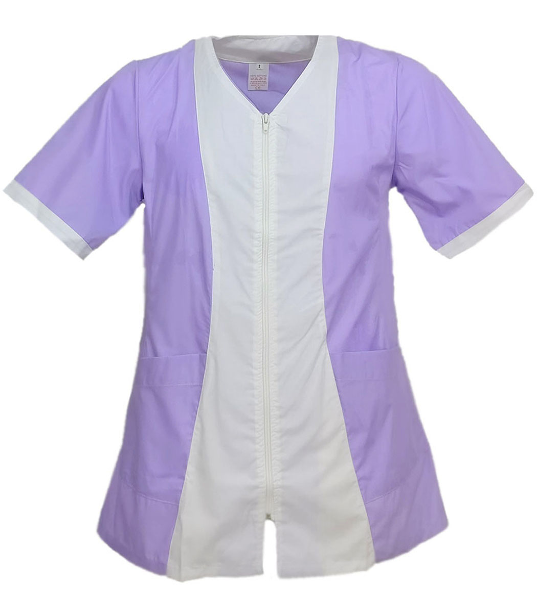 Camice estivo con zip. Personalizzabile con il tuo logo