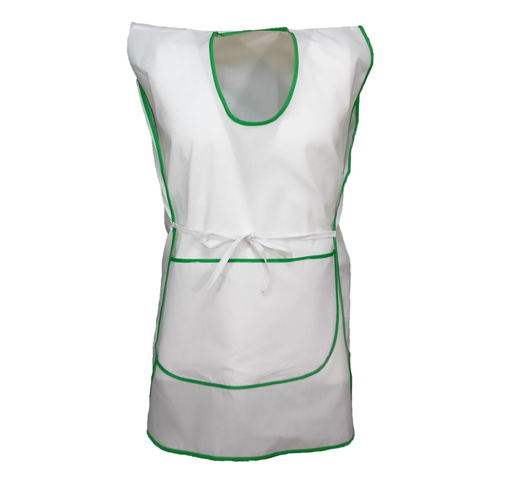 Poncho da estetista. Personalizzabile con il tuo logo