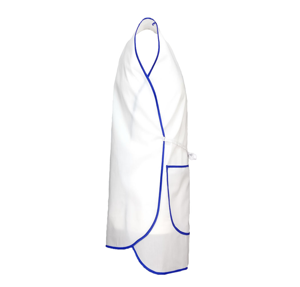 Poncho da estetista. Personalizzabile con il tuo logo