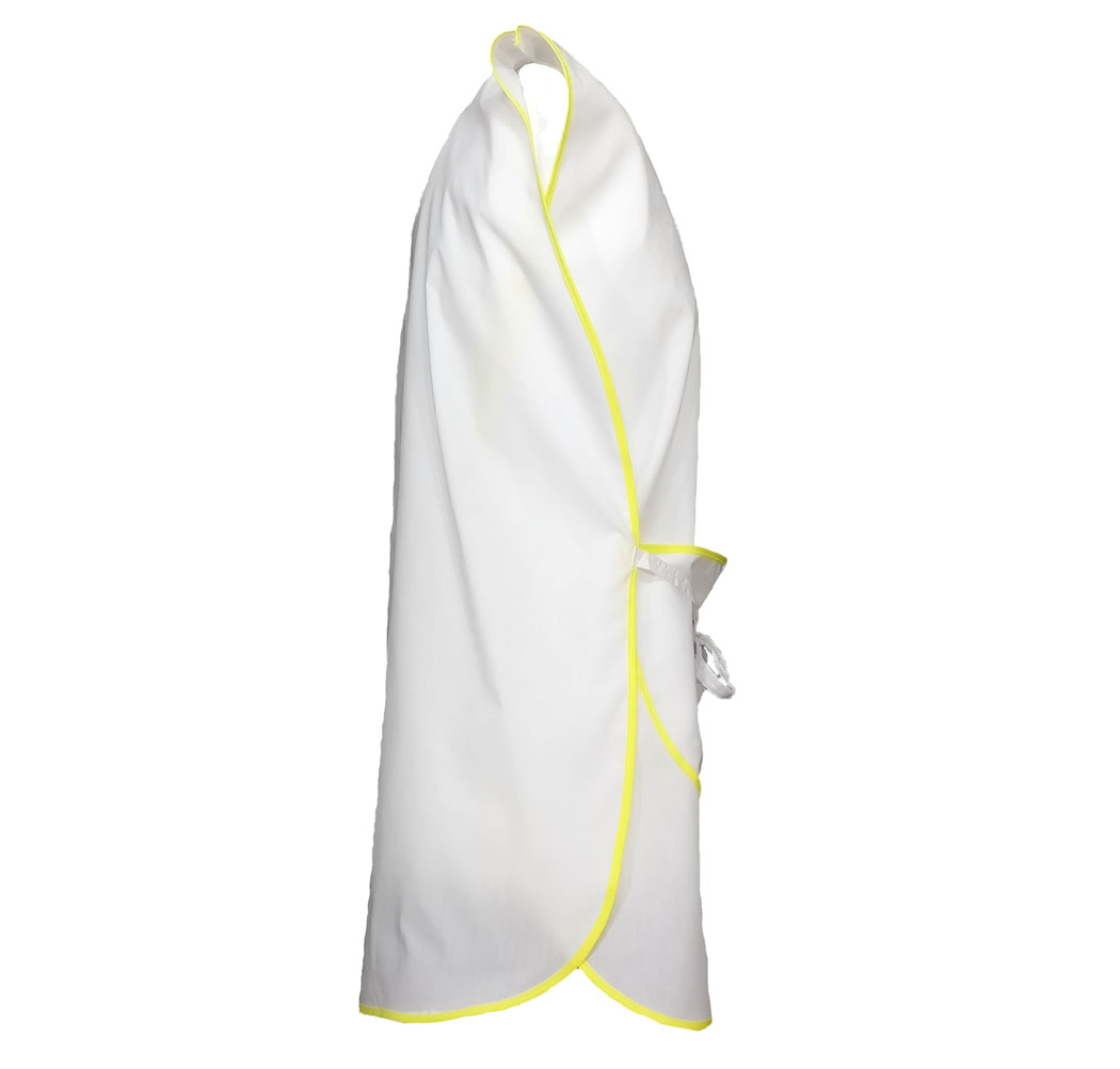 Poncho da estetista. Personalizzabile con il tuo logo