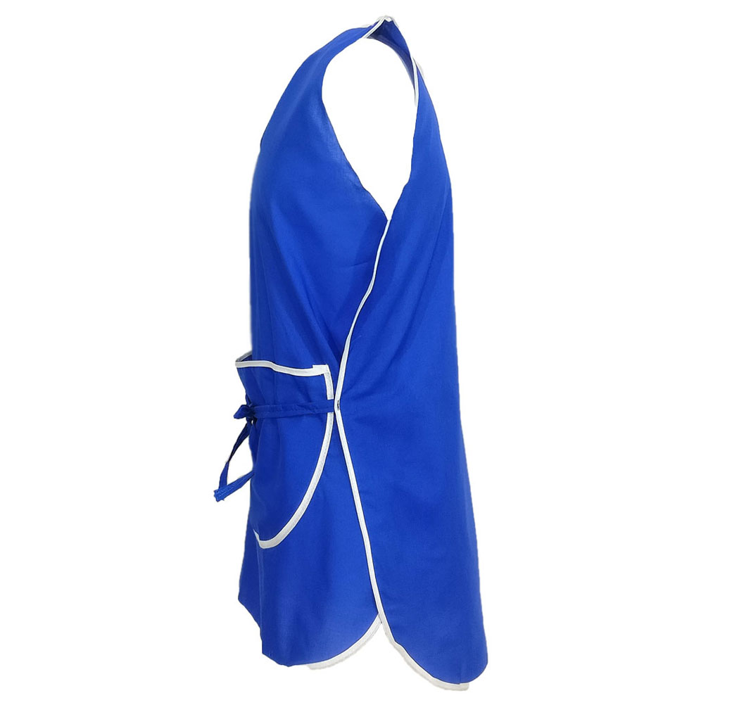 Veste d\'esthéticienne poncho. Personnalisable avec votre logo