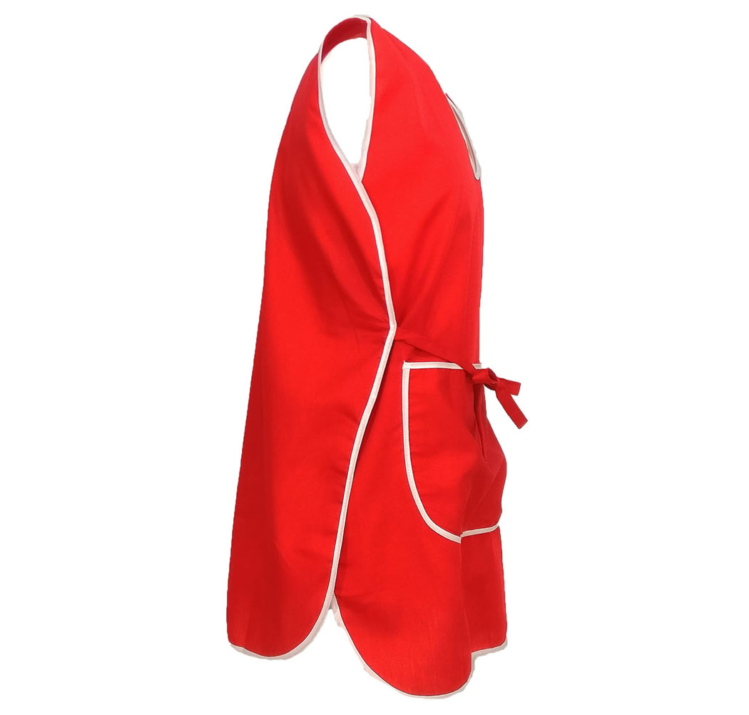 Veste d\'esthéticienne poncho. Personnalisable avec votre logo
