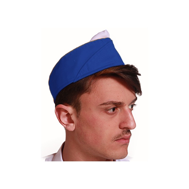 Cappello da chef in cotone con visiera regolabile. Personalizzabile con il tuo logo