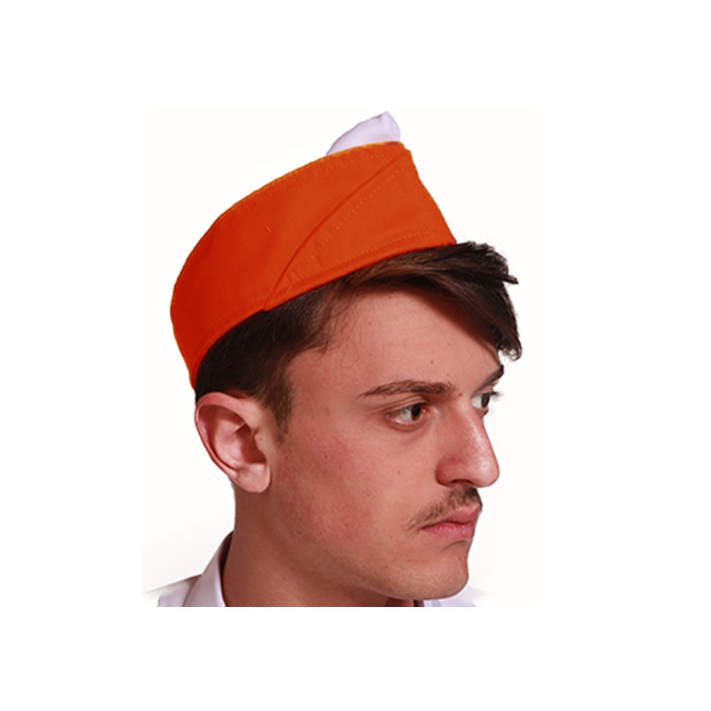 Cappello da chef in cotone con visiera regolabile. Personalizzabile con il tuo logo