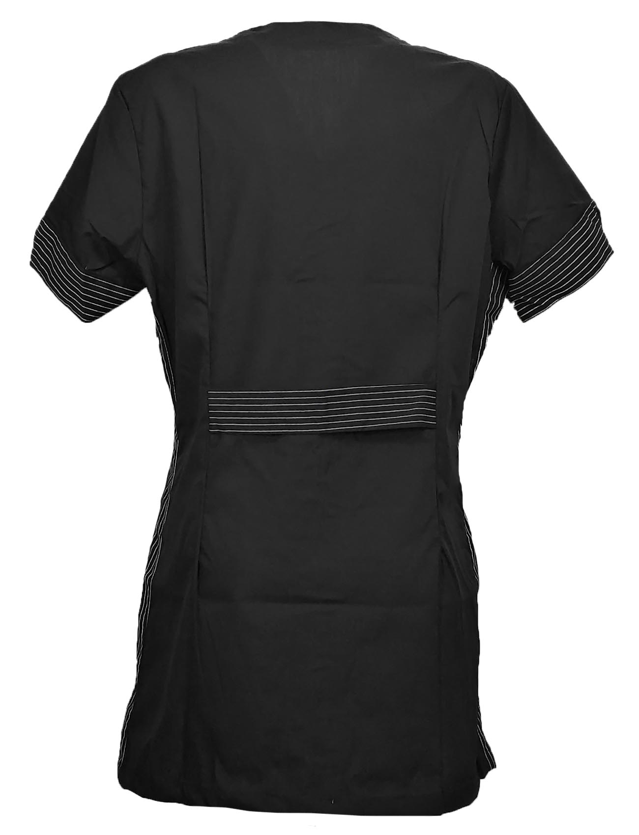 Camice da massaggiatrice professionale. Personalizzabile con il tuo logo