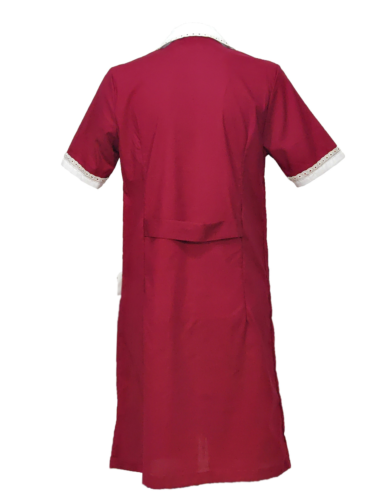 Camice grembiule da donna con mezze maniche. Personalizzabile con il tuo logo