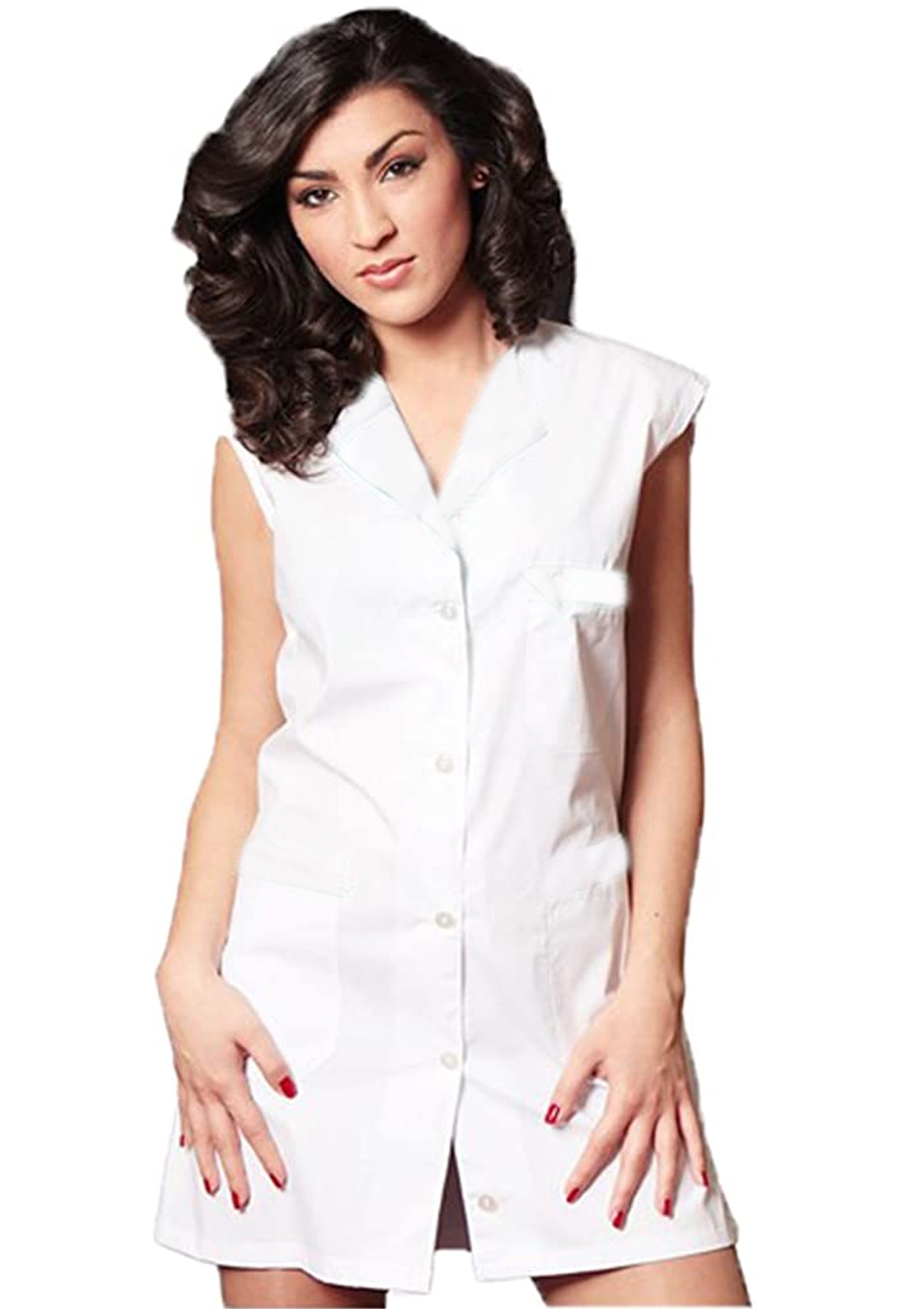Camice da donna giromanica. Personalizzabile con il tuo logo