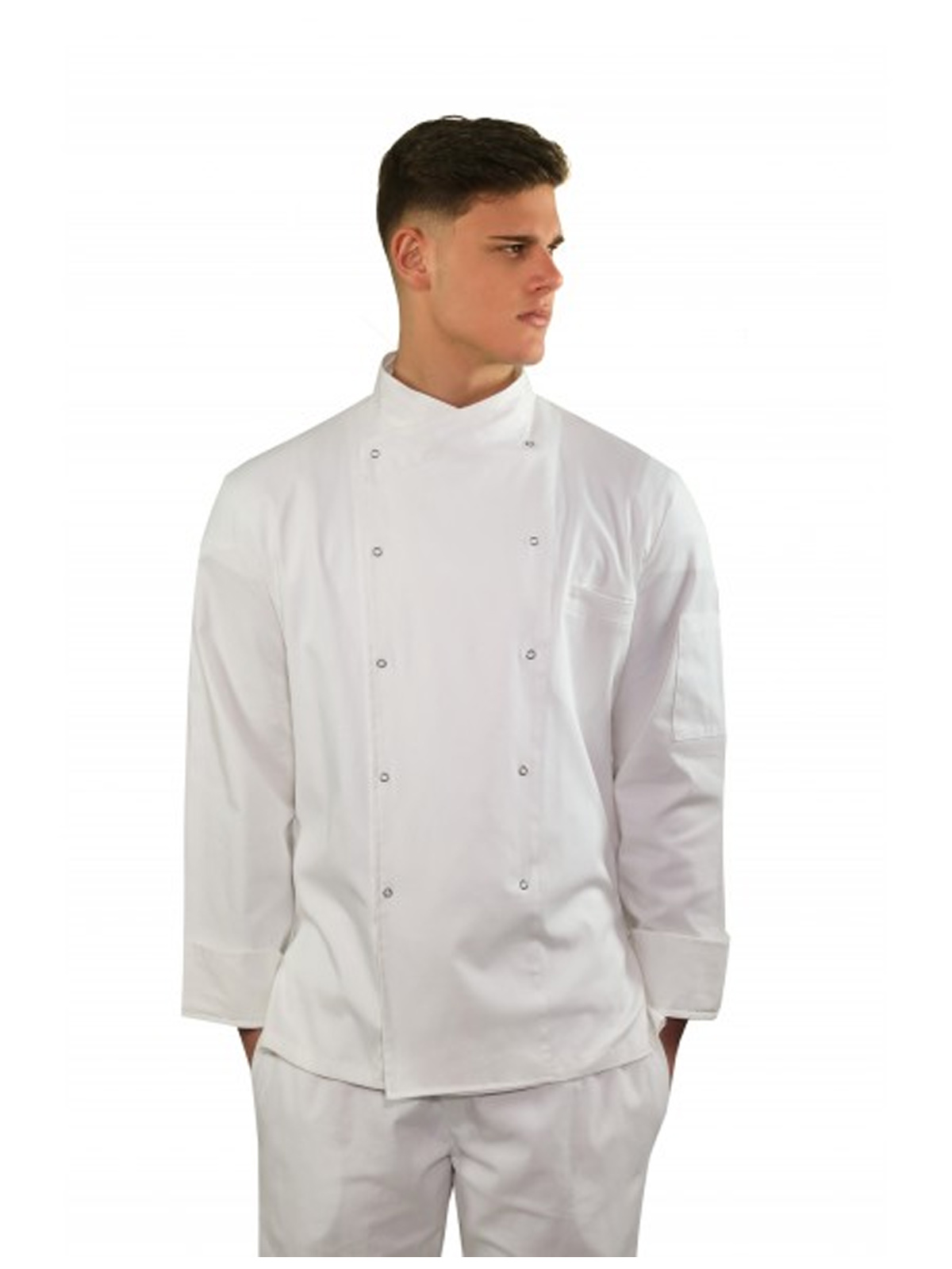 Giacca da chef impermeabile per uomo. Personalizzabile con il tuo logo