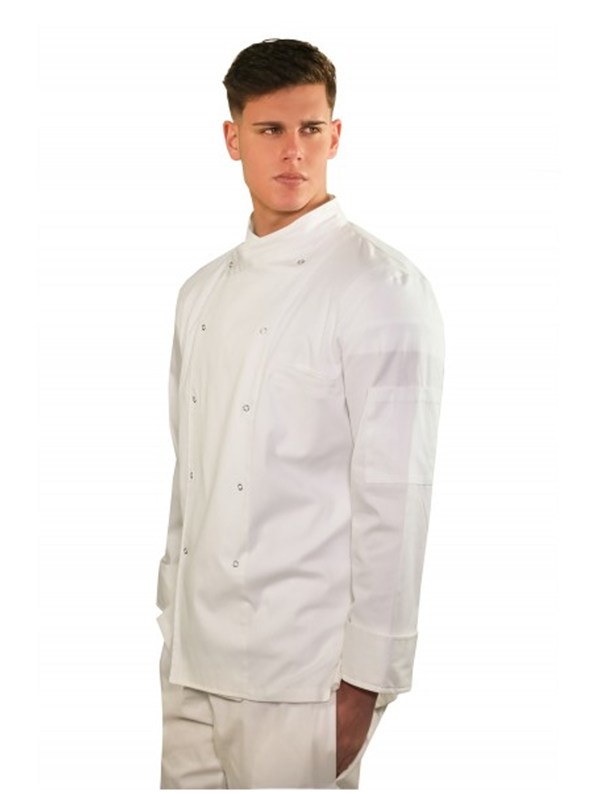 Giacca da chef impermeabile per uomo. Personalizzabile con il tuo logo