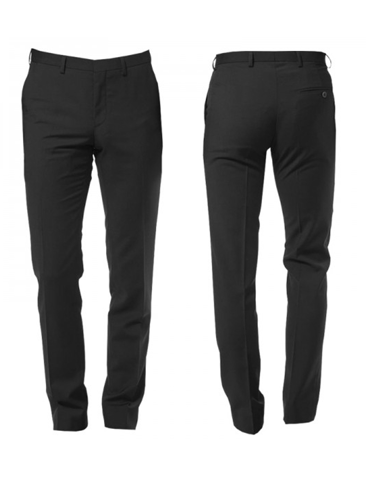 Pantaloni da lavoro neri per uomo. Personalizzabile con il tuo logo