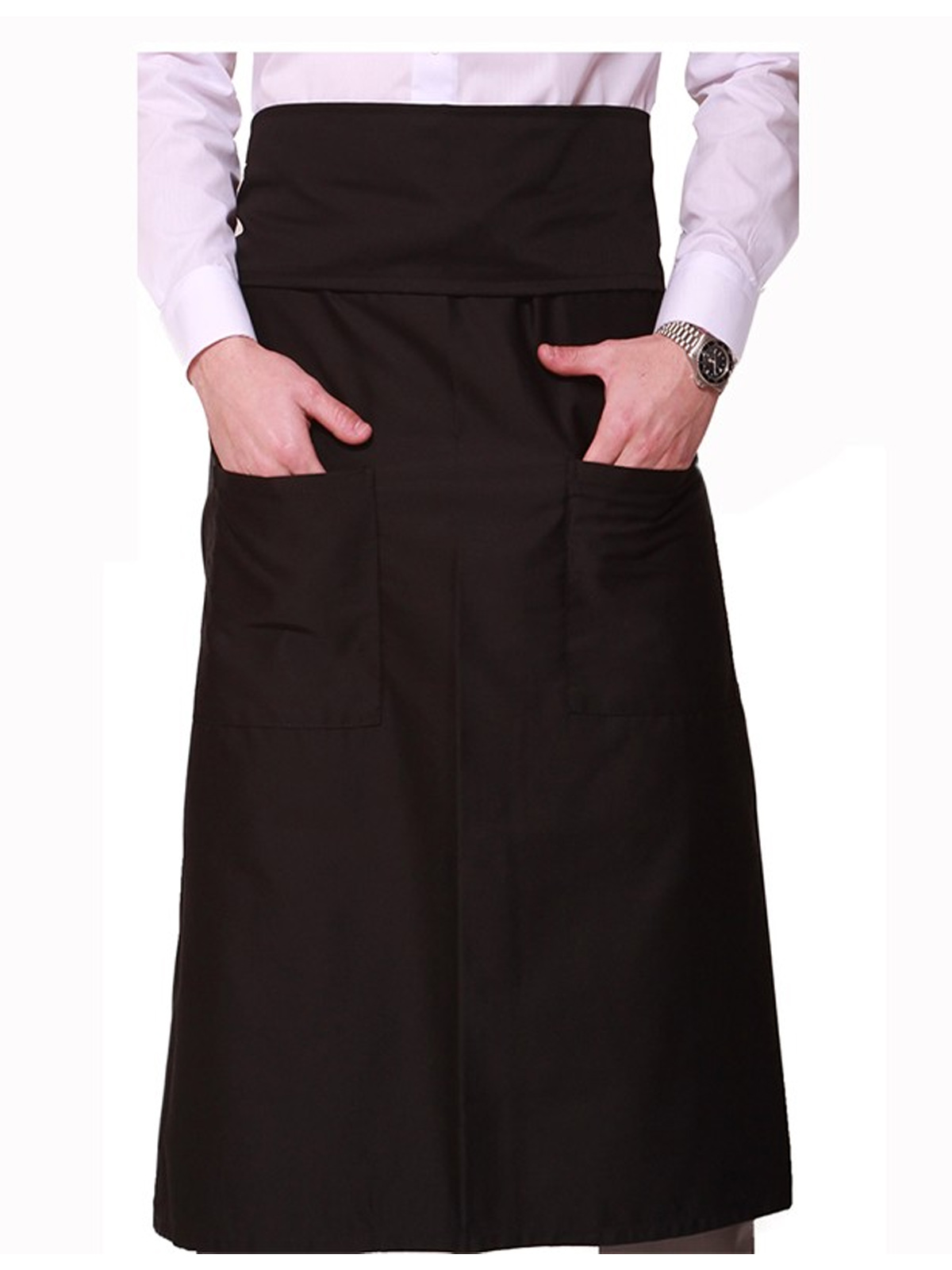 Grembiule bistrot modello policotone. Personalizzabile con il tuo logo