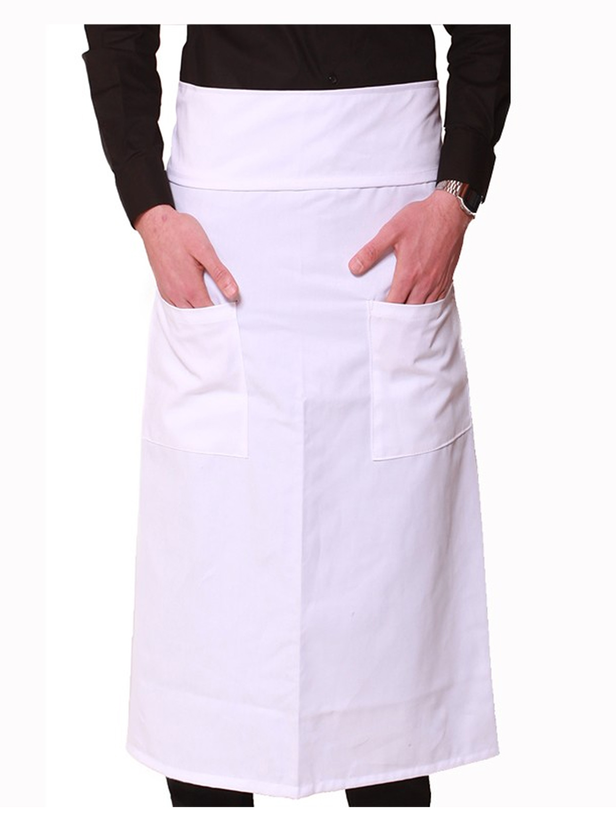 Grembiule bistrot modello policotone. Personalizzabile con il tuo logo
