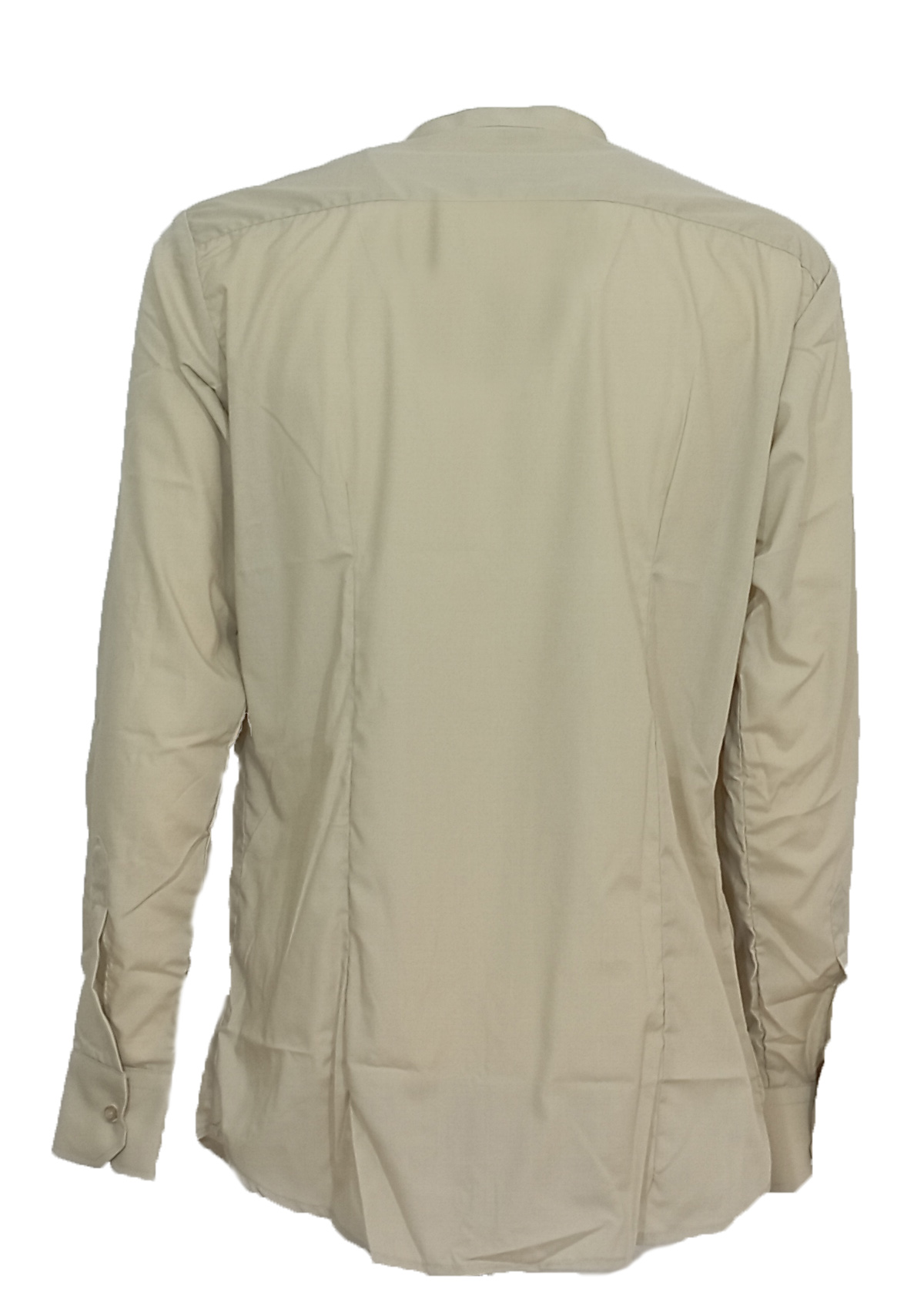Camicia Uomo Cotone Collo Coreana Casual Slim Fit Manica Lunga lavoro coreano. Personalizzabile con il tuo logo