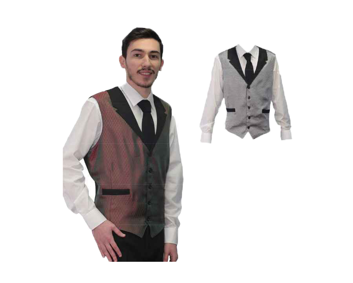 Gilet da lavoro uomo smanicato. Personalizzabile con logo