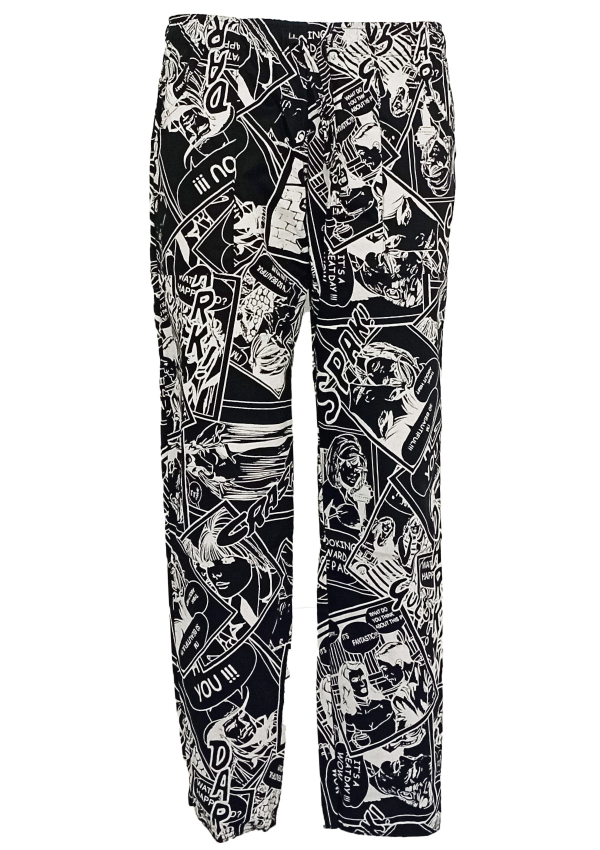 Pantalaccio da cucina fantasia fumetto. Personalizzabile con il tuo logo
