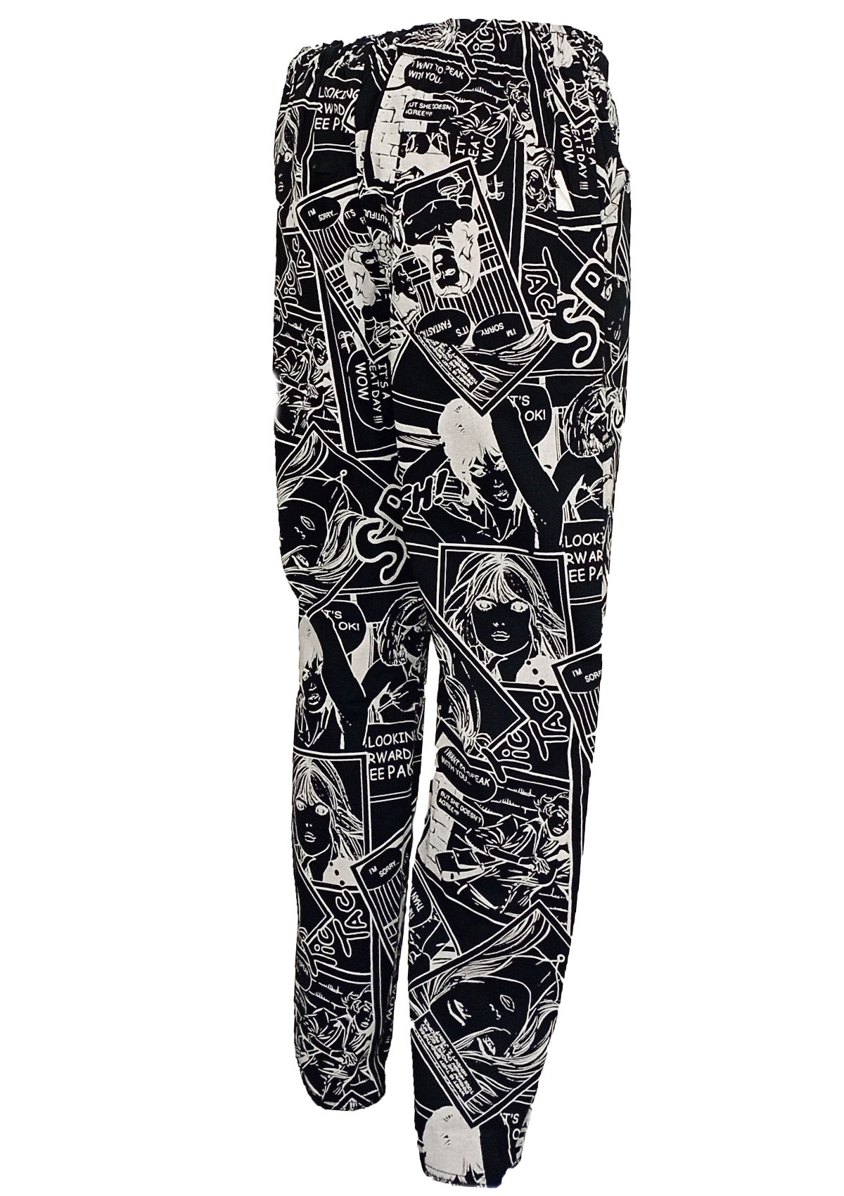 Pantalaccio da cucina fantasia fumetto. Personalizzabile con il tuo logo
