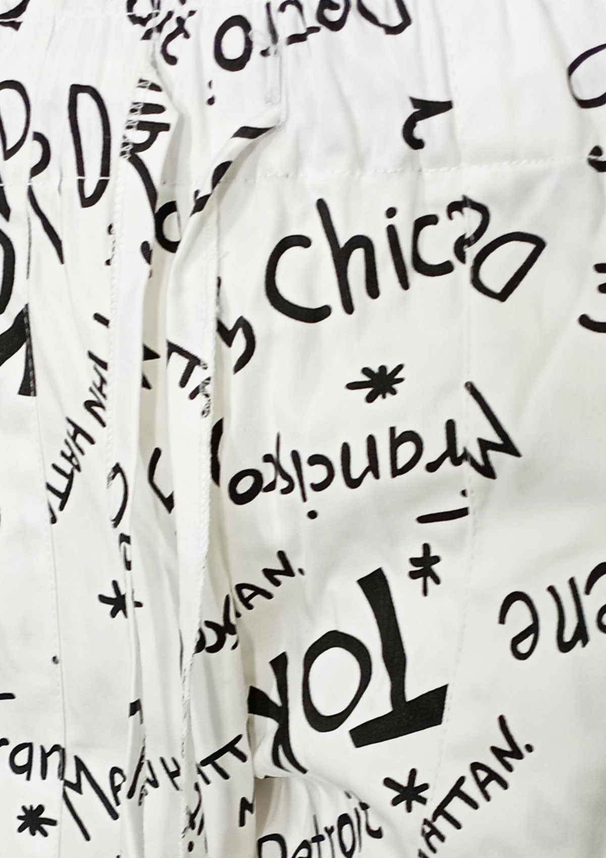 Pantalaccio da cuoco unisex in pop art. Personalizzabile con il tuo logo