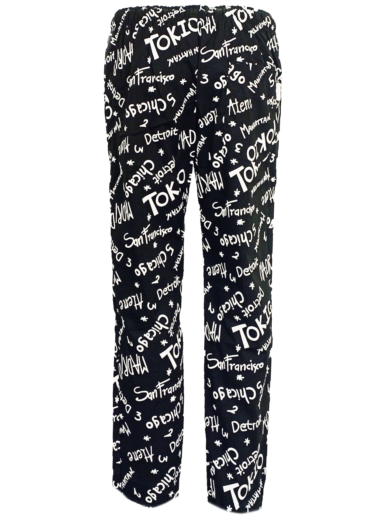 Pantalaccio da cuoco unisex in pop art. Personalizzabile con il tuo logo