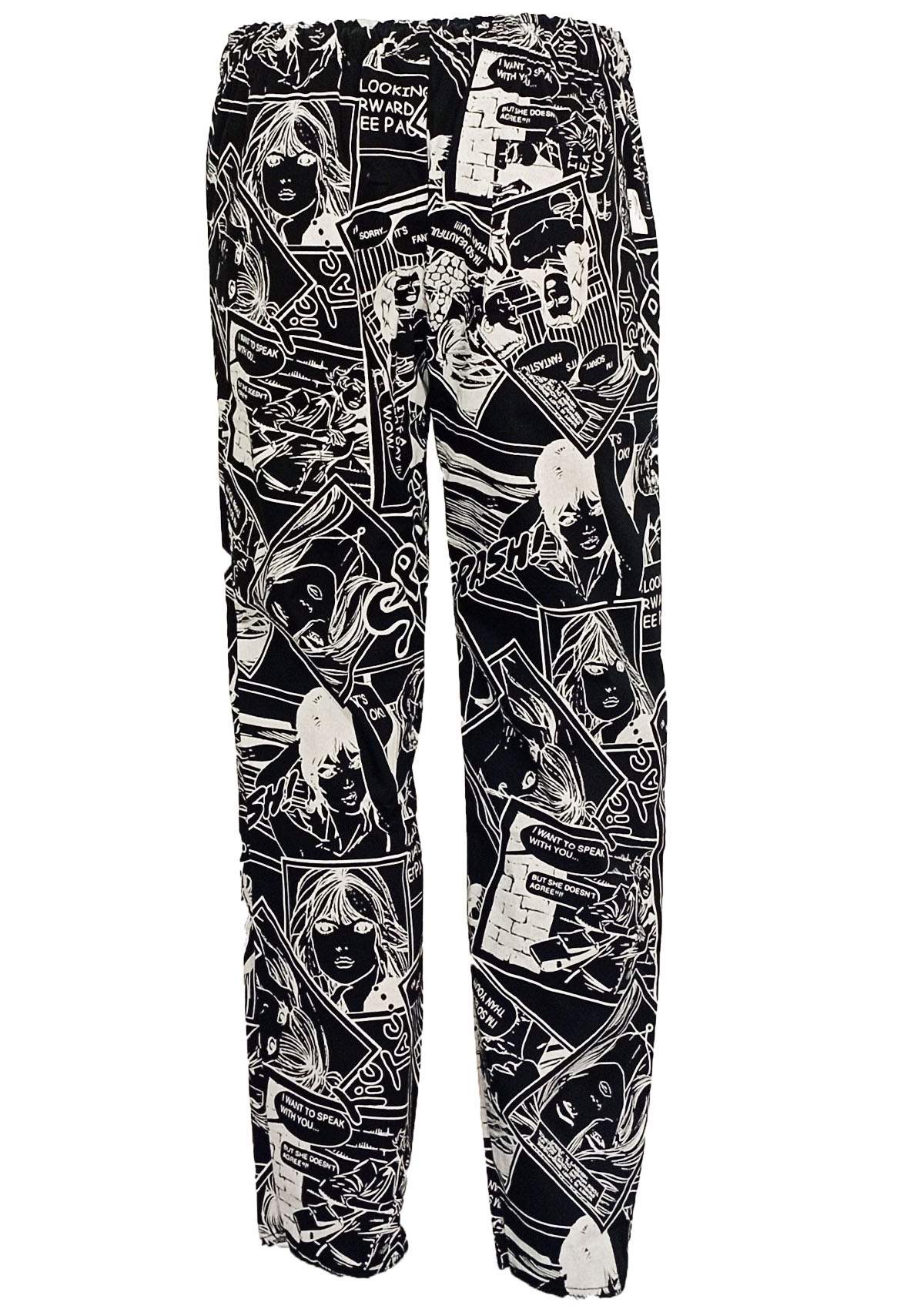 Pantalaccio da cucina fantasia fumetto. Personalizzabile con il tuo logo