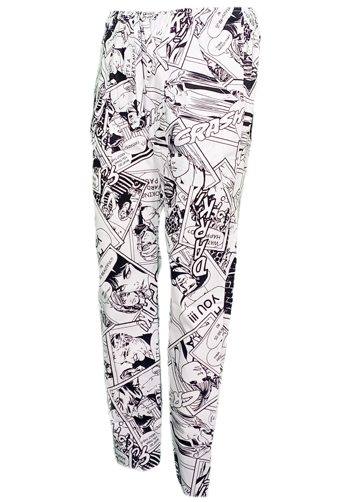 Pantalaccio da cucina fantasia fumetto. Personalizzabile con il tuo logo