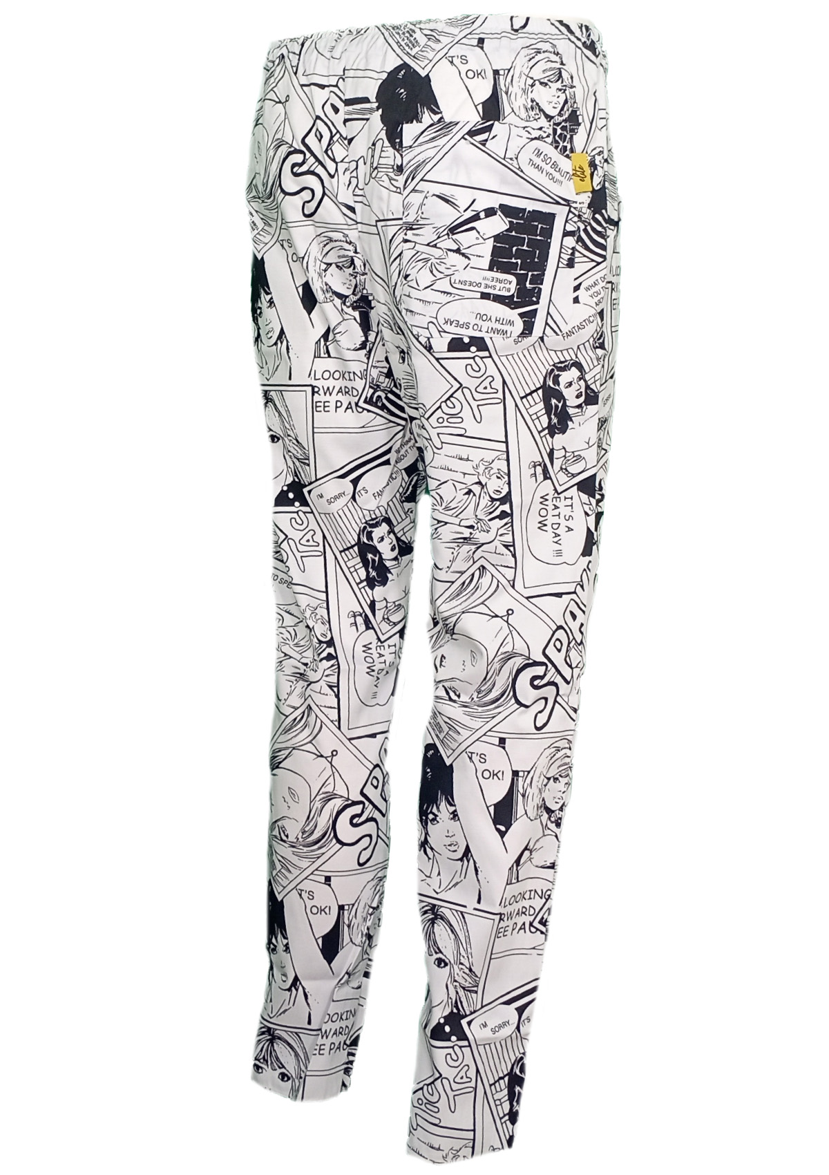 Pantalaccio da cucina fantasia fumetto. Personalizzabile con il tuo logo